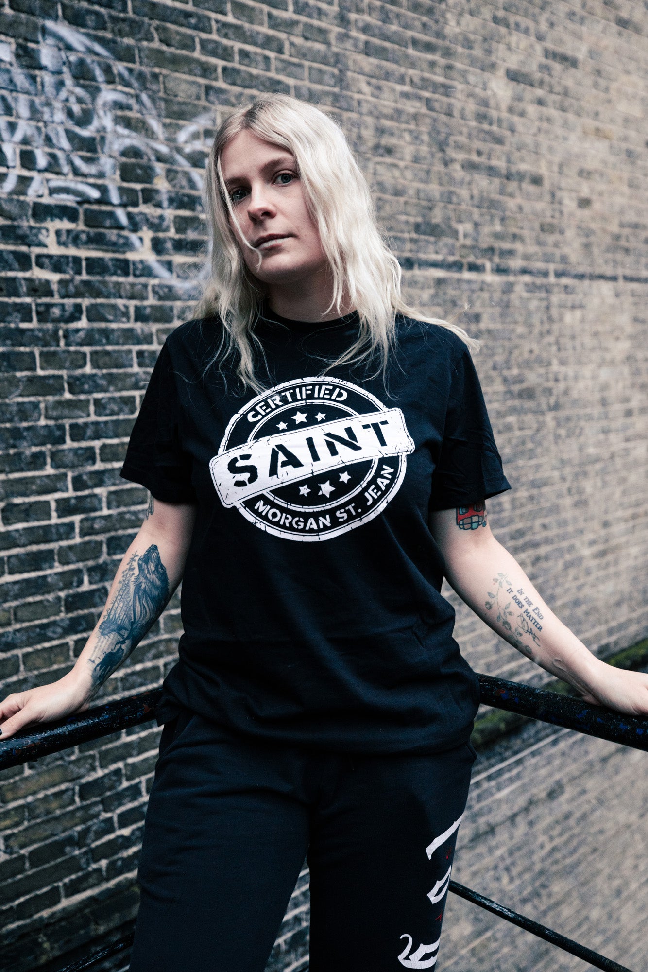 Saints Black T-Shirt