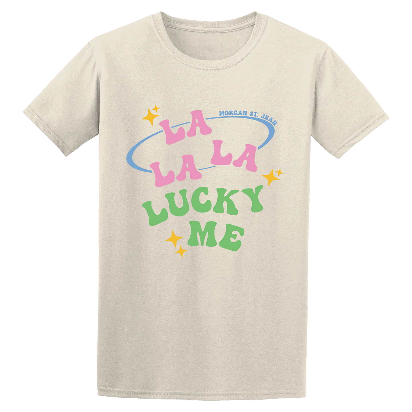 Lucky Me Natural T-Shirt