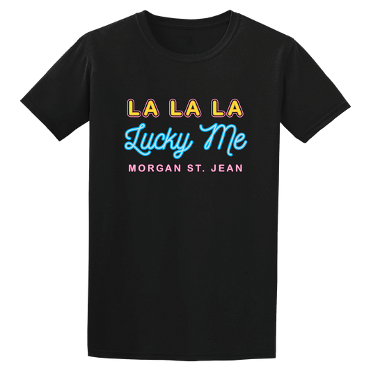 Neon Lights Black T-Shirt